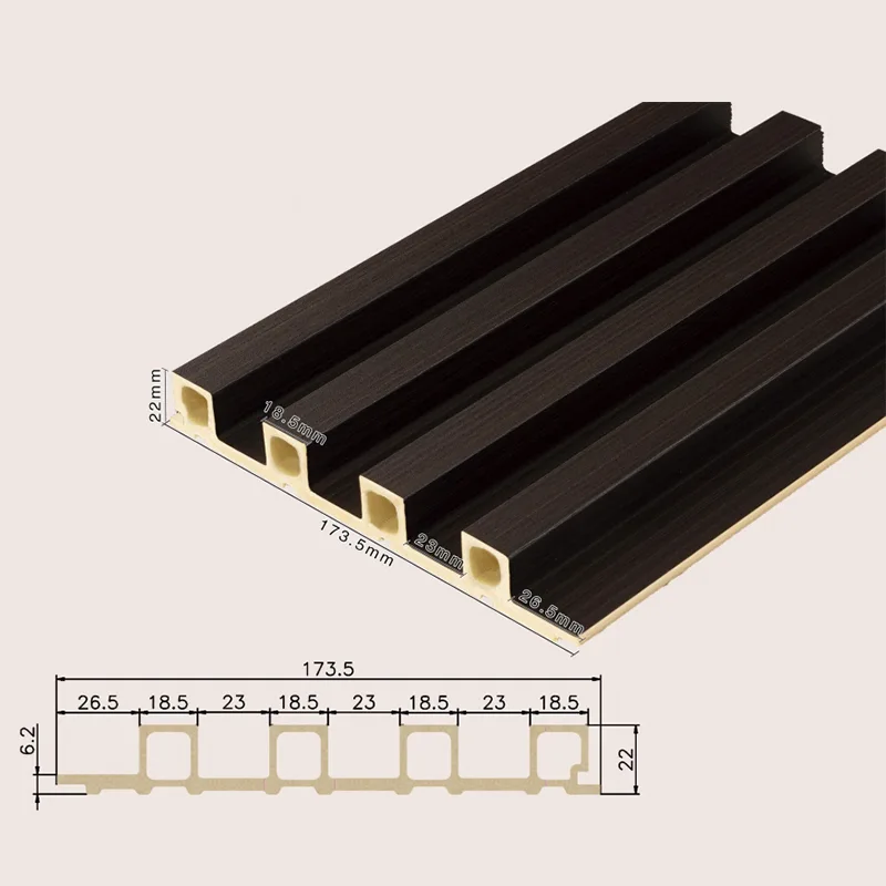 170 ontto 4-ritiläinen uurrettu paneeli